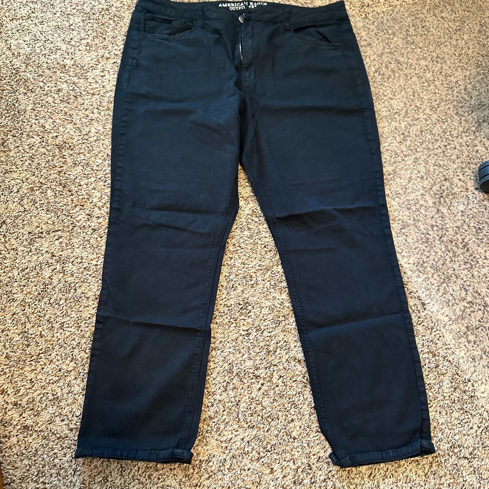 American Eagle Outfitters Black Super Stretch Jeans